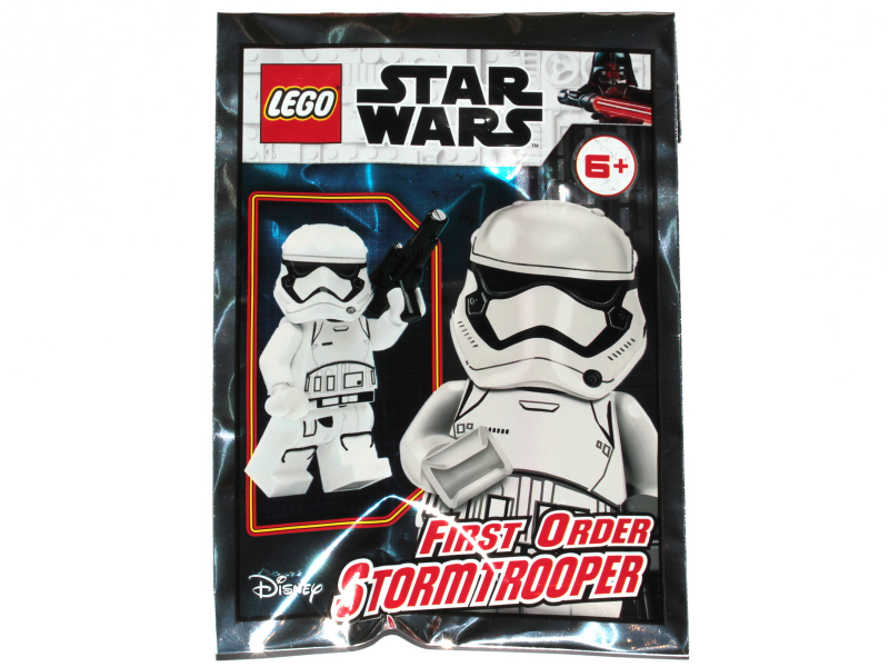 Rare In The USA LEGO Star Wars First Order Strormtrooper Foil Pack 911951 