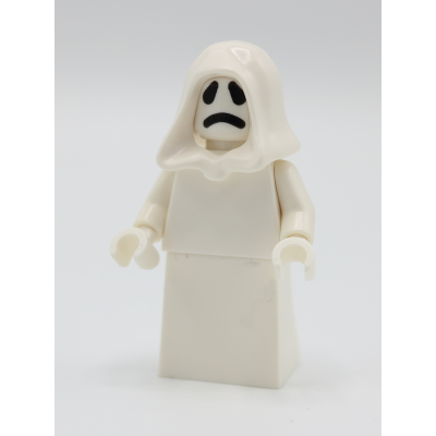 Ghost with White Hood and White Lower Body Skirt