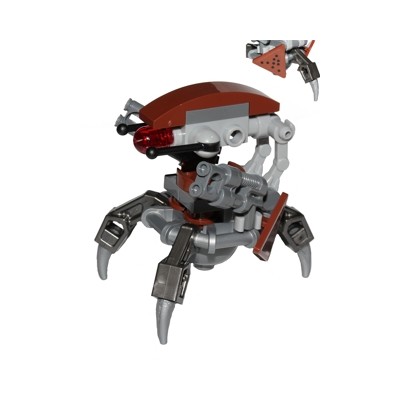 Droideka - Destroyer Droid (Reddish Brown Triangles with Stickers)