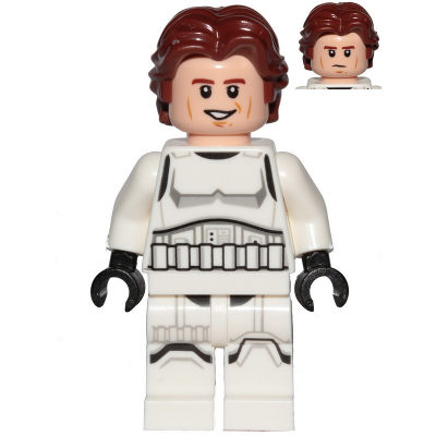 Han Solo - Stormtrooper Outfit, Printed Legs, Shoulder Belts