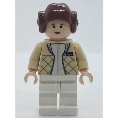 Princess Leia (Hoth Outfit, Smooth Bun Hair)