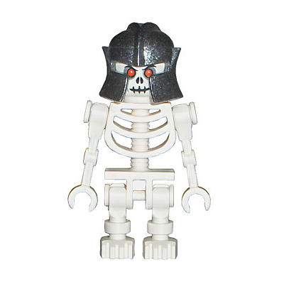 Fantasy Era - Skeleton Warrior 3, White, Speckled Helmet