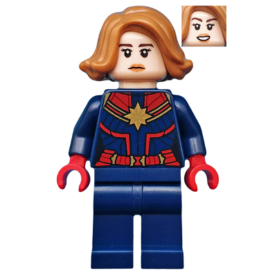 Captain Marvel - Medium Nougat Hair
