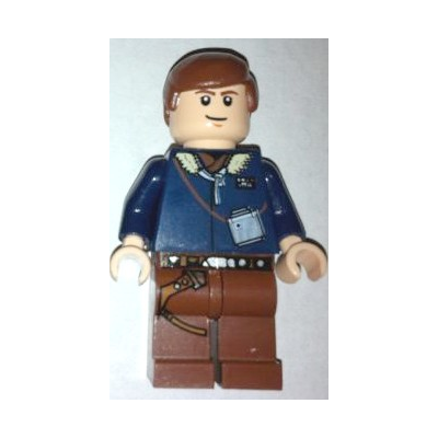 Han Solo - Light Nougat, Reddish Brown Legs with Holster (2010)