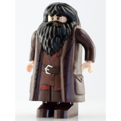 Produktbild Rubeus Hagrid, Dark Brown Topcoat with Buttons (Light Nougat Version with Movable Hands)