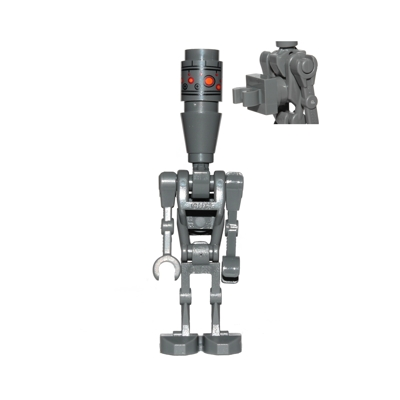 IG-88 with Round 1 x 1 Plate