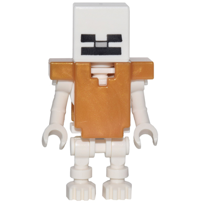 Produktbild Skeleton with Cube Skull - Pearl Gold Armor
