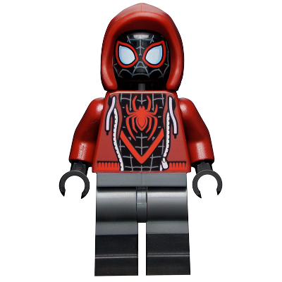 Spider-Man (Miles Morales) - Dark Red Hood