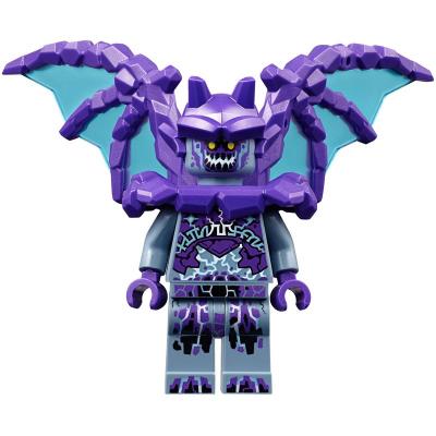 Gargoyle with Dark Purple and Trans-Blue Wings