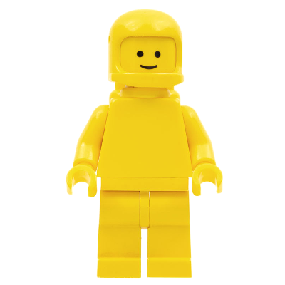Classic Space - Yellow with Air Tanks, Torso Plain
