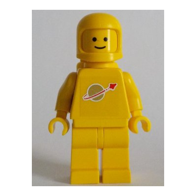 Classic Space - Yellow with Air Tanks, Stickered Torso Pattern