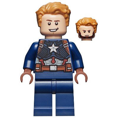 Produktbild Captain America - Detailed Suit, Open Mouth, Reddish Brown Hands