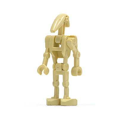 Battle Droid with One Straight Arm