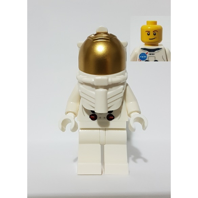 Produktbild NASA Apollo 11 Astronaut - Male with White Torso with NASA Logo and Lopsided Smile