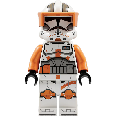 Produktbild Clone Trooper Commander Cody, 212th Attack Battalion (Phase 2) - Printed Legs, Orange Visor