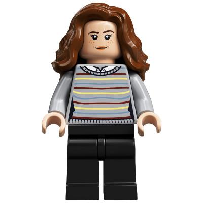 Hermione Granger, Light Bluish Gray Sweater with Stripes, Black Legs