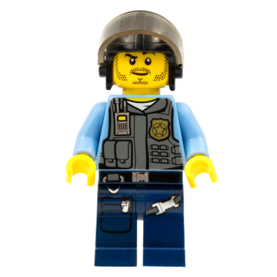 Police - LEGO City Undercover Elite Police Officer 6