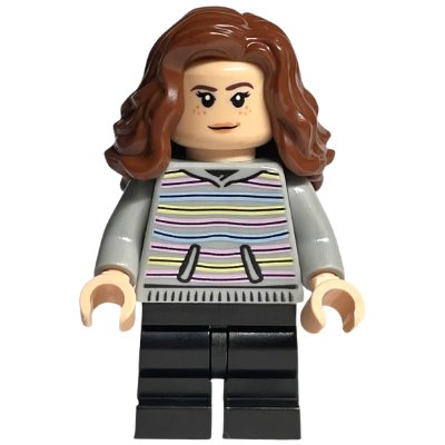 Produktbild Hermione Granger - Striped Hoodie, Black Medium Legs