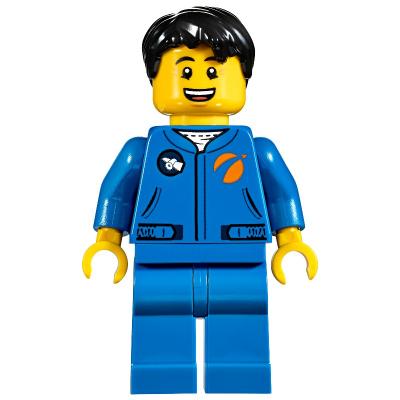 Produktbild Astronaut - Blue Torso and Legs, Black Hair