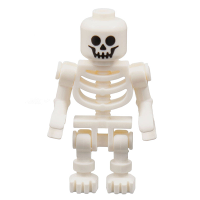 Skeleton with Standard Skull, Bent Arms Horizontal Grip