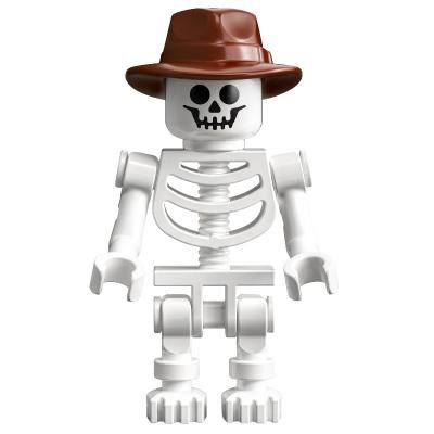 Skeleton - Reddish Brown Hat