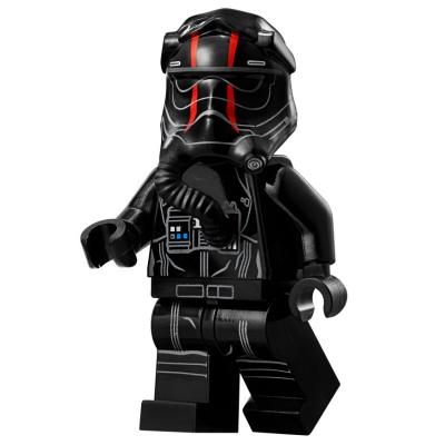 TIE Pilot, First Order, Two Red Lines on Helmet