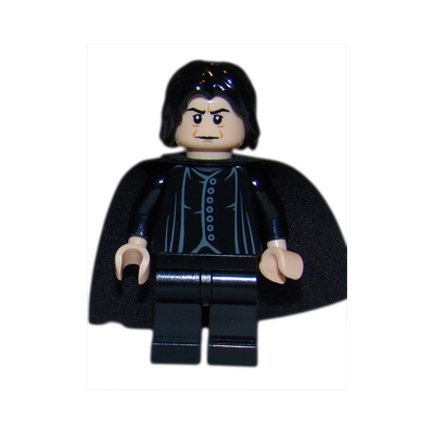 Professor Severus Snape, Light Nougat Head, Brown Facial Lines