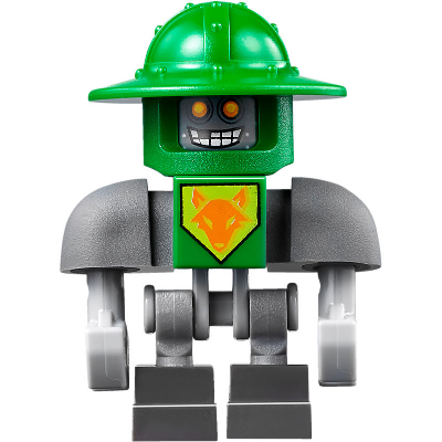 Produktbild Aaron Bot - Dark Bluish Gray Shoulders and Green Helmet