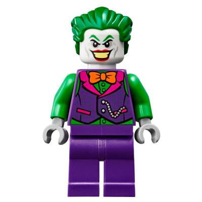 Produktbild The Joker with Dark Purple Vest Over Green Shirt and Orange Bow Tie