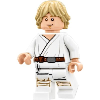 Luke Skywalker, White Robe, White Legs, No Cheek Lines