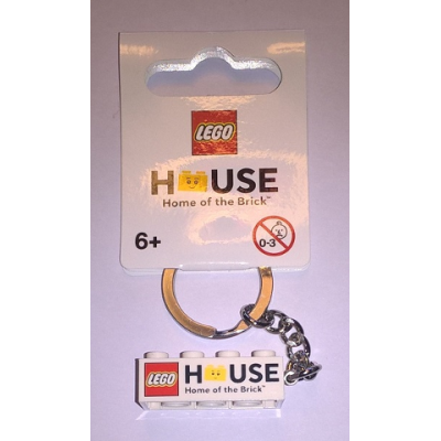 Produktbild LEGO House 2x4 Brick Schlüsselanhänger