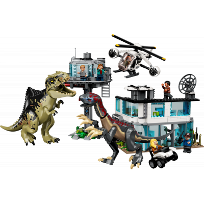 Produktbild Giganotosaurus & Therizinosaurus Angriff