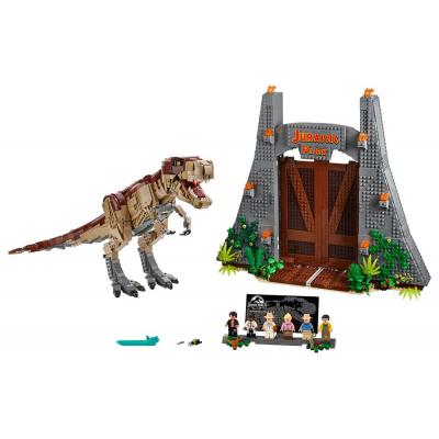 75936 Jurassic Park: T. Rex' Verwüstung